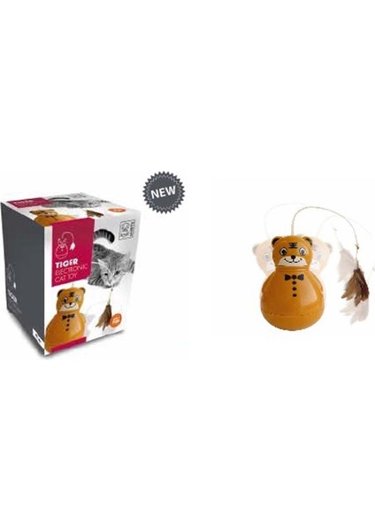 Kedi İnteraktif Oyun."Tıger" Sesli+Pilli