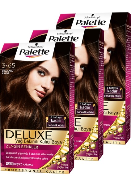 Deluxe 3-65 Çikolata Kahve x 3 Adet
