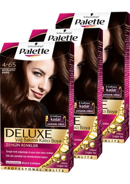 Deluxe 4-65 Büyüleyici Kahve x 3 Adet