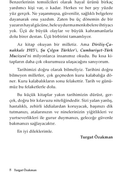 Çanakkale Geçilmez - Turgut Özakman