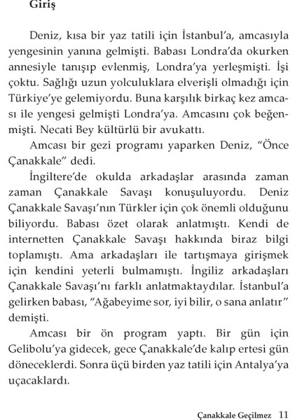 Çanakkale Geçilmez - Turgut Özakman