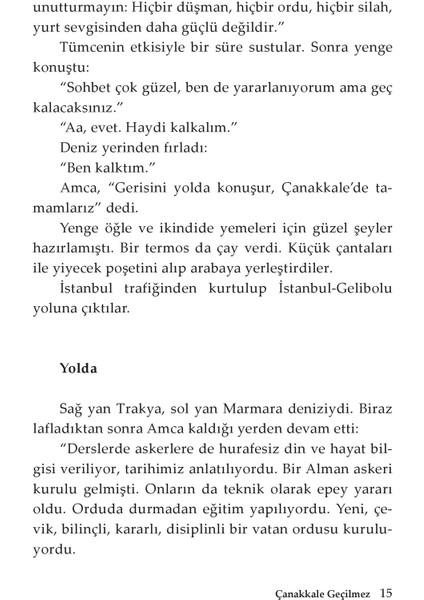 Çanakkale Geçilmez - Turgut Özakman