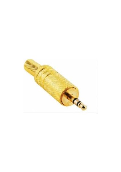 Sarı Uçlu 24K 3,5 mm Stereo Jak