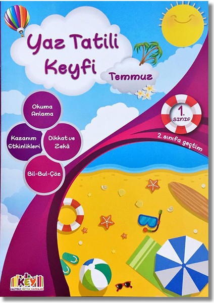 Key 1. Sınıf Yaz Tatili Keyfi + Fasikül Soru Bankası (2. Sınıfa Geçtim) modelleri