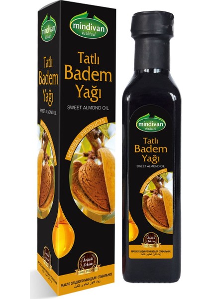 Tatlı Badem Yağı Sabit 250 ml