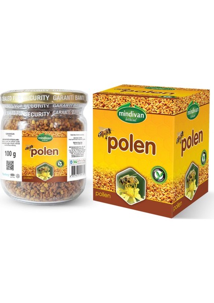 Saf Yerli Polen 100 gr