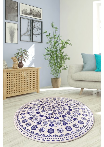 Venice Mavi Dekoratif Djt Çap 100 Cm