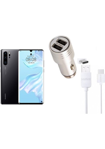 Huawei P30 Pro - P30 Metal Hızlı Araç Şarj Cihazı Set fiyatları