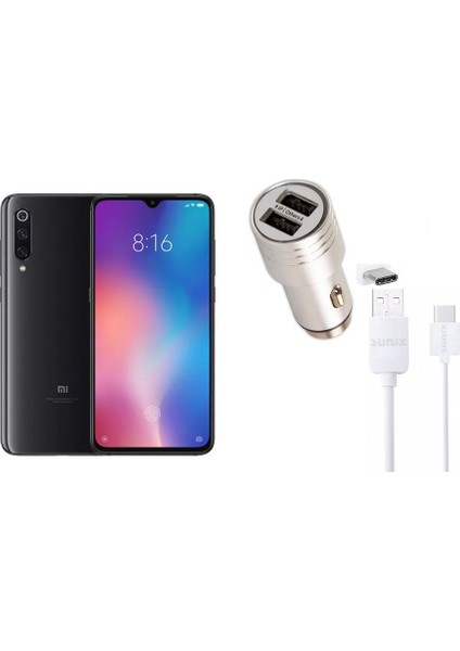 Xiaomi 9 Metal Hızlı Araç Şarj Cihazı Set