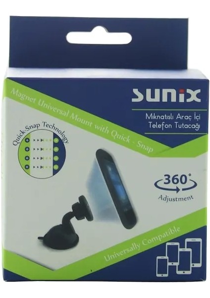 Mıknatıslı Araç İçi Telefon Tutacağı Hld-03