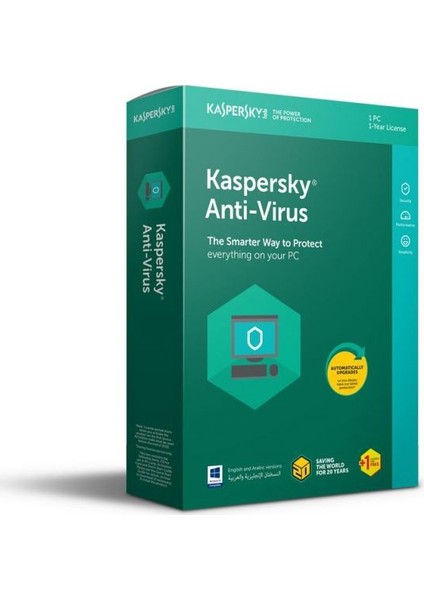 Anti-Virus 1 Kullanıcı 1 Yıl Virüs Programı Digital Lisans