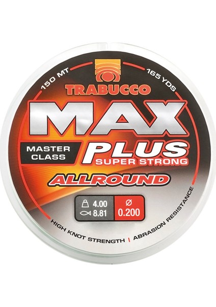 Max Plus Allround 300m Monoflament Misina