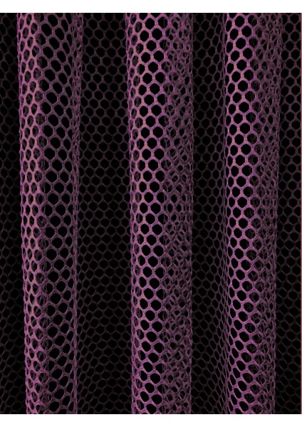 Lüx Avangart Mor Pilesiz Düz File Tül Perde - 550x280 cm fiyatları
