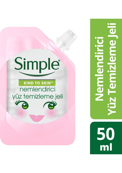 Kind To Skin Mini Nemlendirici Yüz Temizleme Jeli 50 Ml - Seyahat Boyu