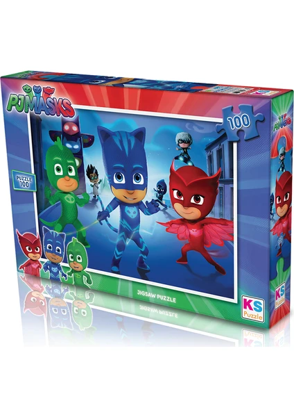 KS Games Pjmaskspuzzle 100