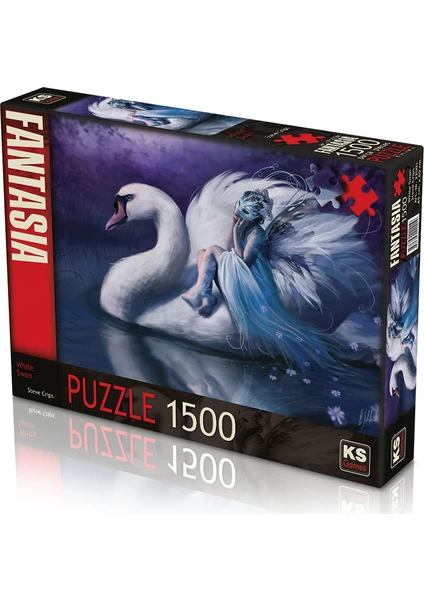 Ks Games White Swan 1500 Parça Puzzle