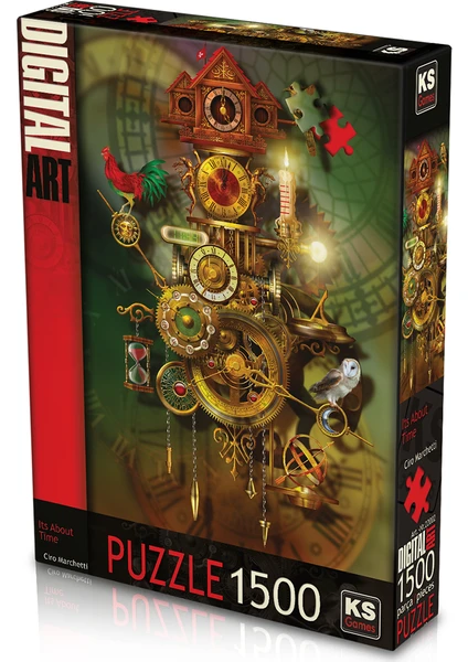 KS Games 1500 Parça It s About Time Puzzle - Ciro Marchetti