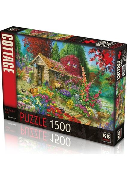 Çiçekli Bahçe 1500 Parça Puzzle - John Francis