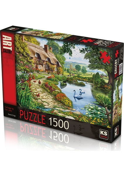 Cottage By The Lake 1500 Parça Puzzle