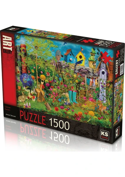 KS Games 1500 Parça Summer Garden Puzzle Aimee Stewart