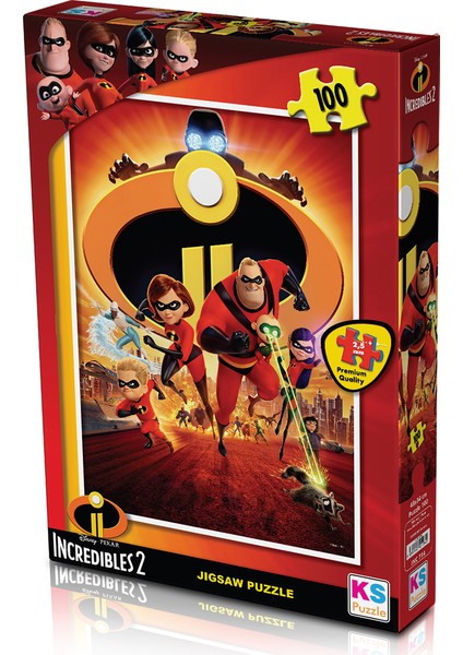 Incredibles 2 Puzzle 100