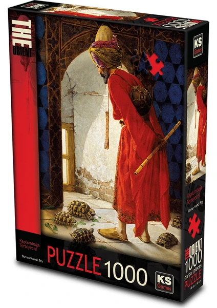 KS Games 1000 Parça Puzzle Kaplumbağa Terbiyecisi