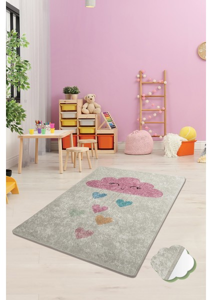Baby Cloud 100X160 Cm Ekru Çocuk Ve Bebek Halısı Djt