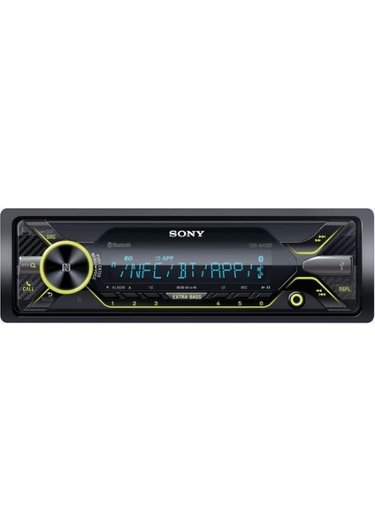 Dsx-A416Bt Çift Bluetoohlu 55X4 Watt,Usb-Aux İpod-İphone Uyumlu Oto Teyp