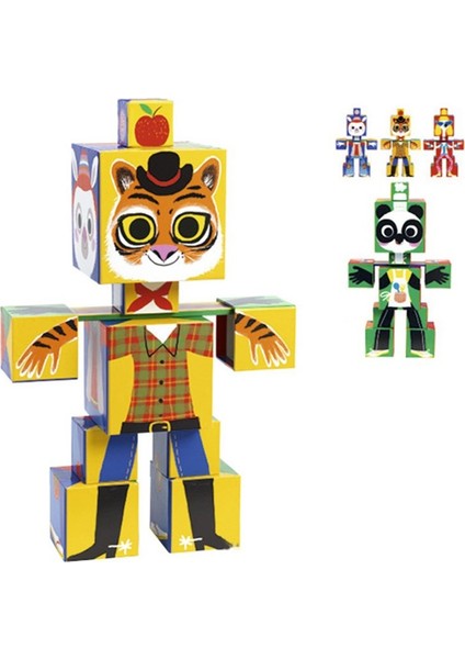 Totem Cubes Rigolo