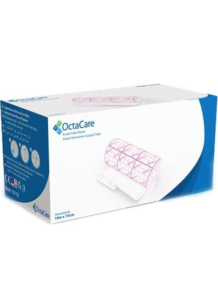 Octamed 5115 Esnek Flaster Fix Plaster 10m x 15cm 1 Adet