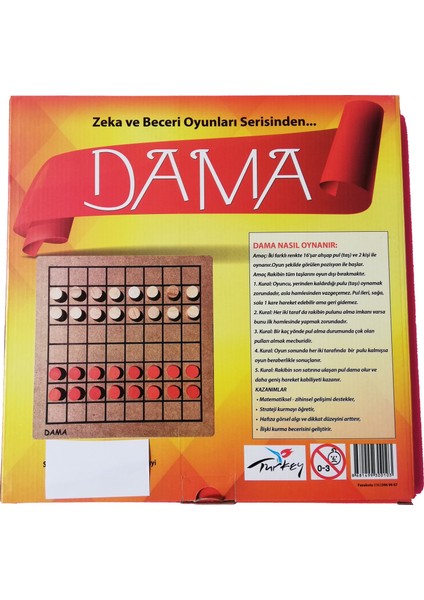 Dama Oyunu Ahşap fiyatları