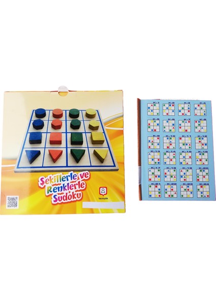 Sudoku Şekillerle Ve Renklerle
