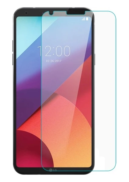 LG G6 Nano Ekran Koruyucu Cam + Şeffaf Silikon Kılıf