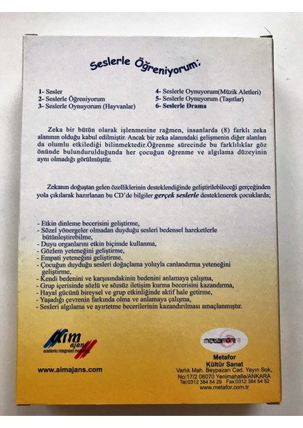 Seslerle Öğreniyorum