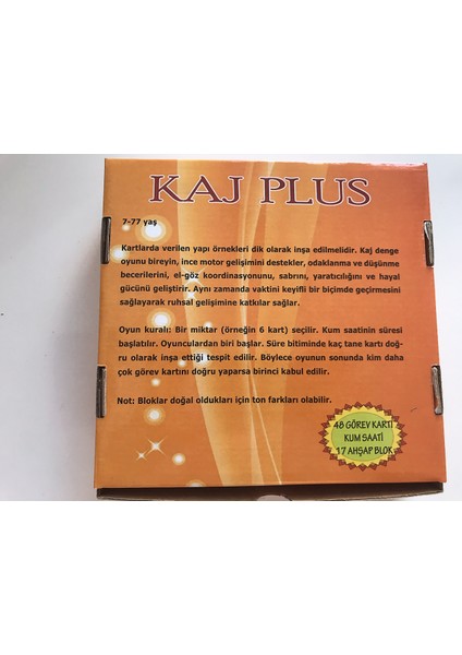 Kaj Plus (Hıza Dayalı Denge Oyunu ) modelleri