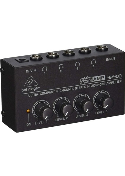 BEHRINGER MicroAMP HA400 Kulaklık Amplifikatörü