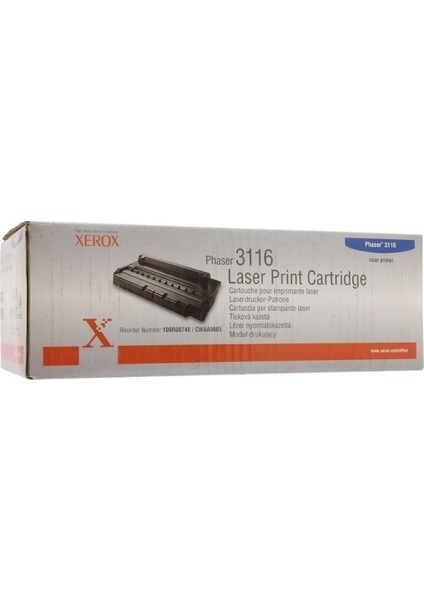 Phaser 3116 Siyah Toner 109R00748