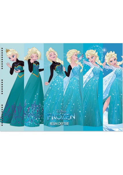 Frozen 35*50 15 Yp.Resim Defteri