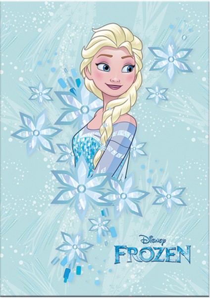 Frozen A5 40 Yaprak Kareli PP Kapaklı Dikişli Defter