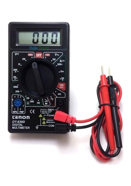 DT-830D Dijital Multimetre Avometre