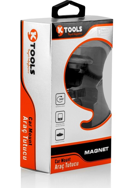 Magnet Circle Siyah Araç Telefon Tutucu fiyatları