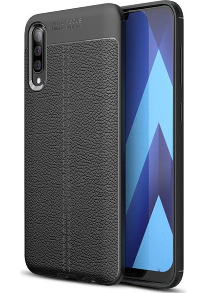 Samsung Galaxy A50 Leather Tpu Silikon Kılıf