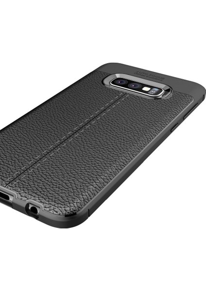 Samsung Galaxy S10E Leather Tpu Silikon Kılıf