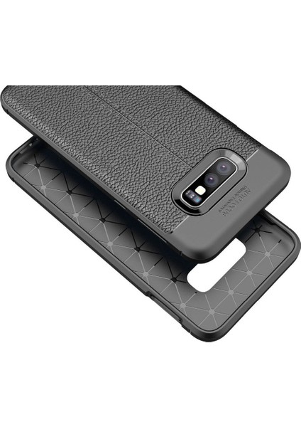 Samsung Galaxy S10E Leather Tpu Silikon Kılıf