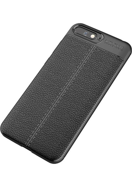 Huawei Y6 2018 Leather Tpu Silikon Kılıf