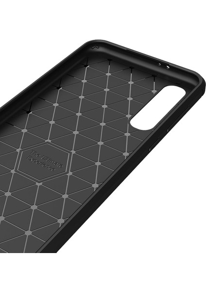 Xiaomi Mi 9 Brushed Carbon Fiber Silikon Kılıf