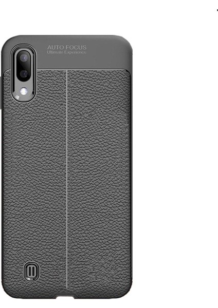 Samsung Galaxy M10 Leather Tpu Silikon Kılıf