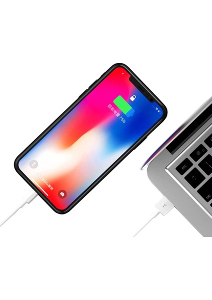 Lightning USB Şarj ve Data Kablosu - 3 mt Beyaz