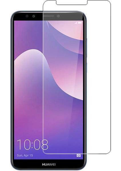 Huawei Y7 Pro 2018 Tempered Glass Cam Ekran Koruma