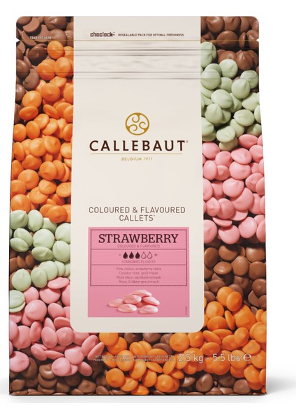 Çilekli Damla Çikolata (2.5 kg)